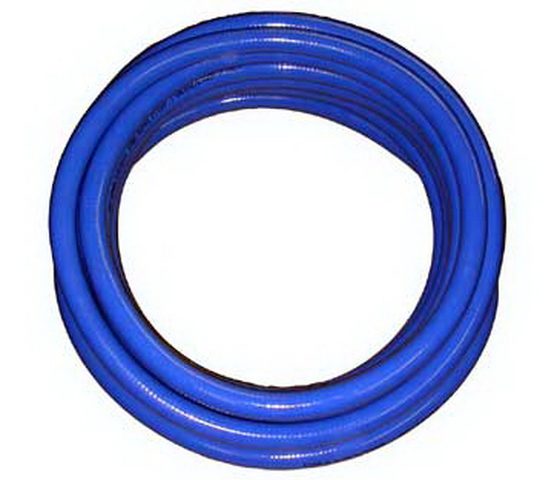 DH Gummi-Saugschlauch 1", blau spiralverstärkt (Meterware)
