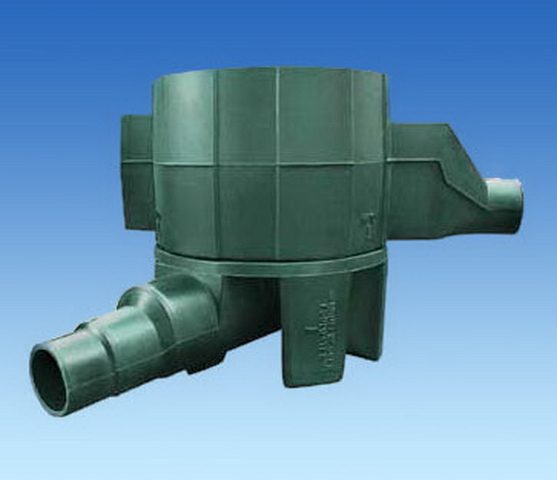 DH Regenwasserfilter IRM-Inline für Erdeinbau