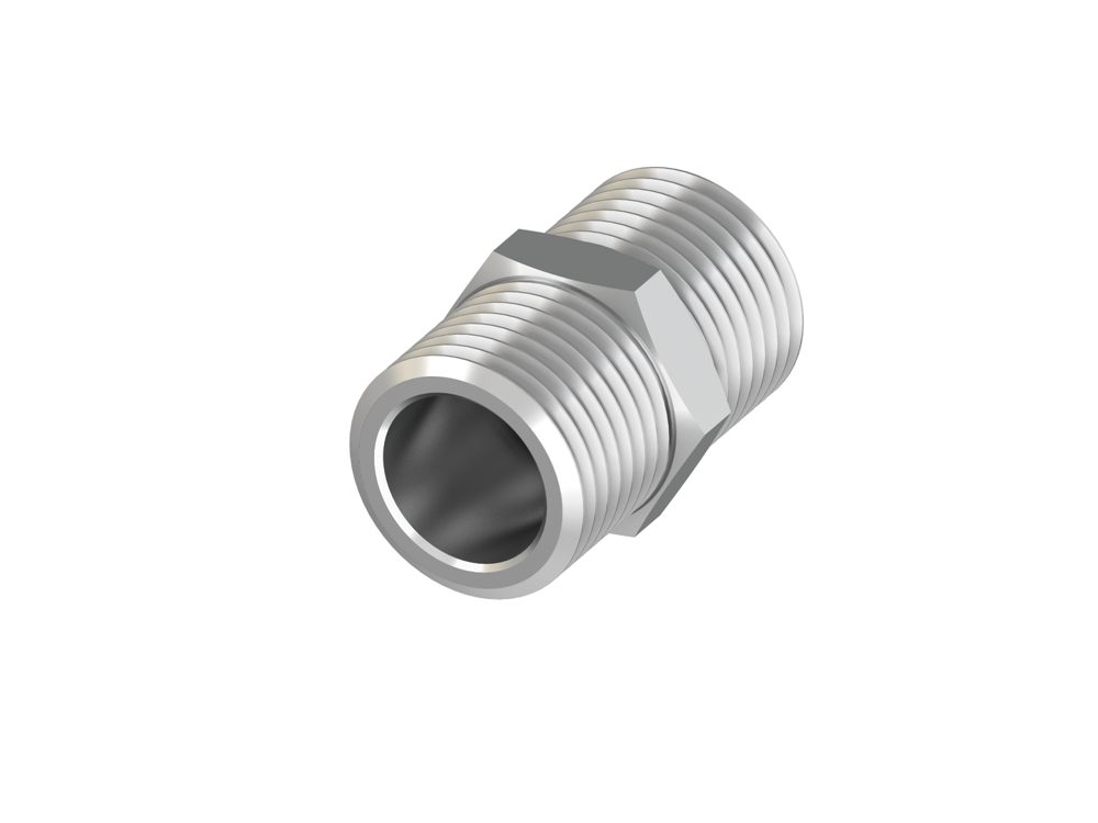 TECEfloor Universalkupplung 3/4" Eurok. SLQ, AG 3/4" x AG 3/4" Eurokonus