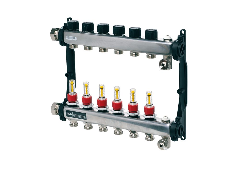 TECEfloor Edelstahlvert. HKV
