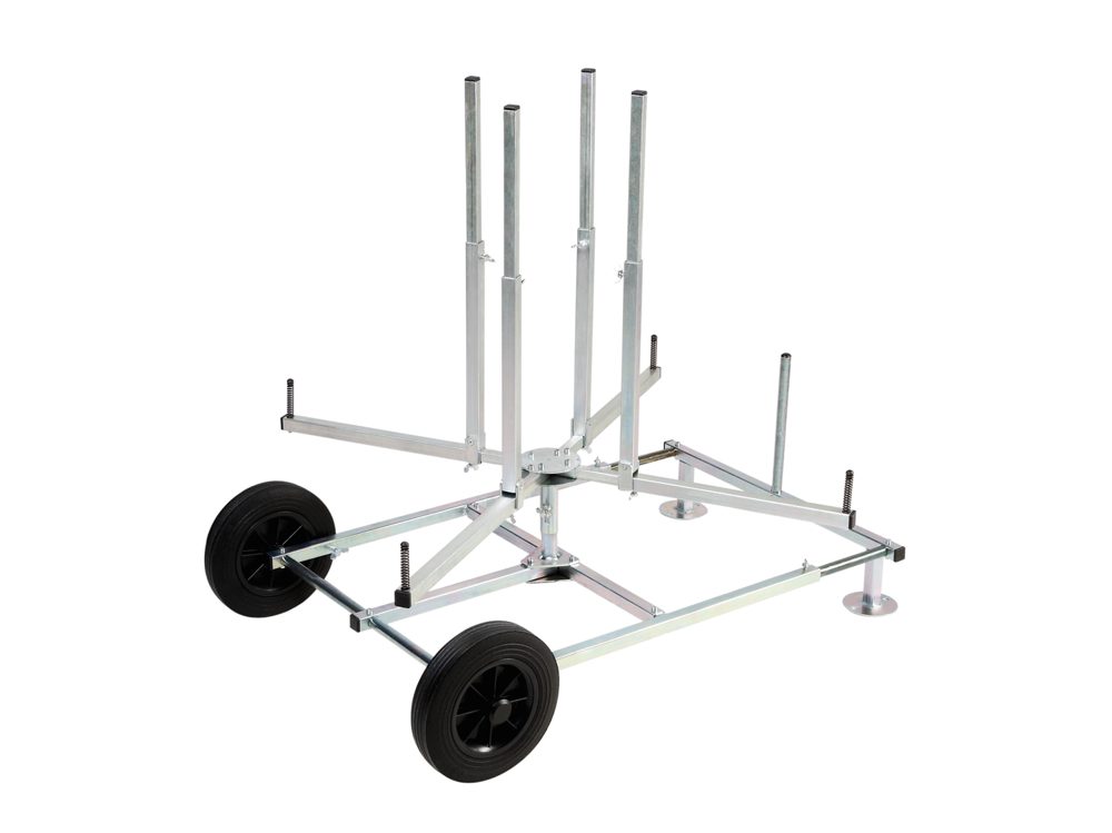 TECEfloor Abrollwagen Di: 200-900 mm, Da: 600-1300 mm