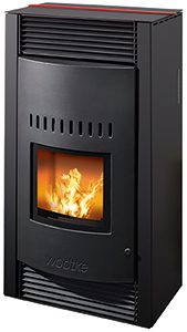 PO Topline NM (PO 04.8-1 E) - EN 14785 2-8 kW, black, RLA