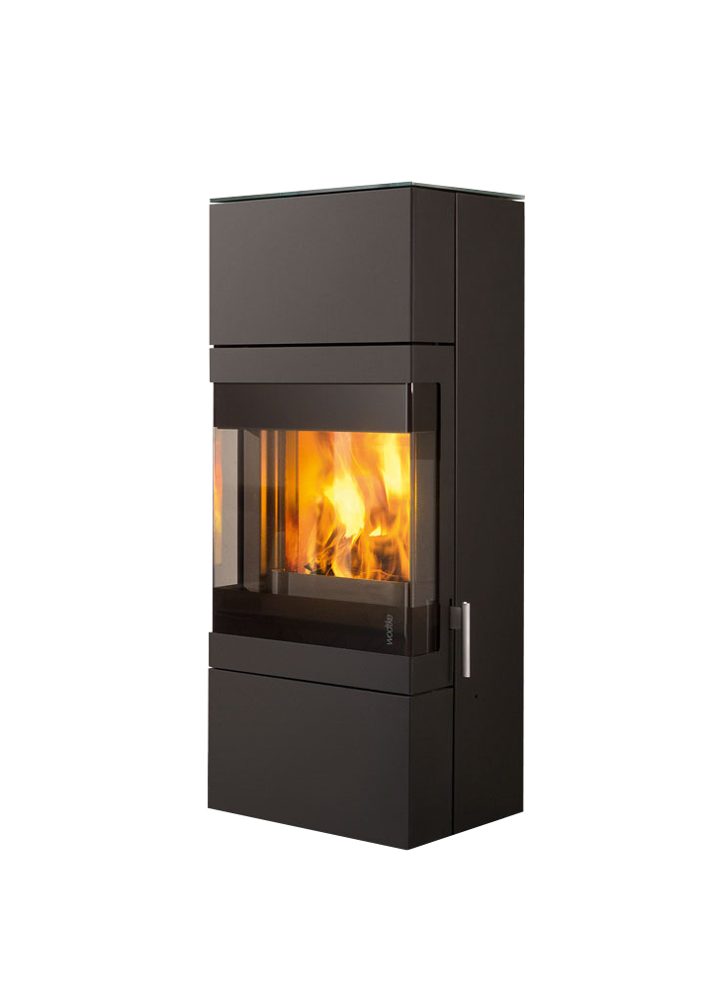 Kaminofen Stage F9 (K160AE) air+ 7kW, Glas-Deko, RLU