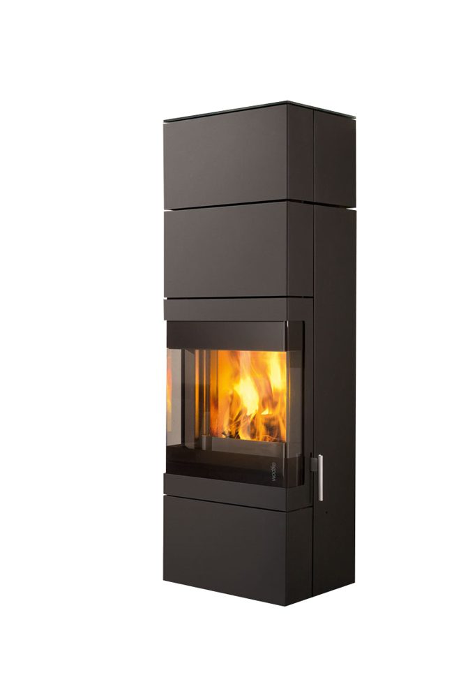Kaminofen Stage FS14 (K160AES) air+ 7kW, Glas-Deko, RLU