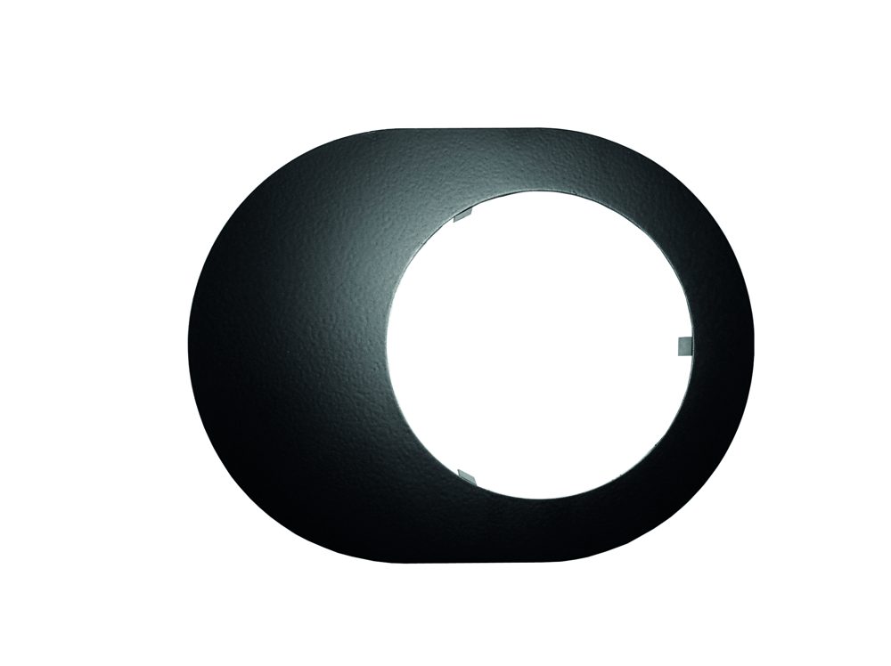 Rosette DS 01 gussgrau hell Durchmesser 130 mm