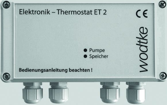 Elektronik-Thermostat ET2 inkl. 2 Temperaturfühler und